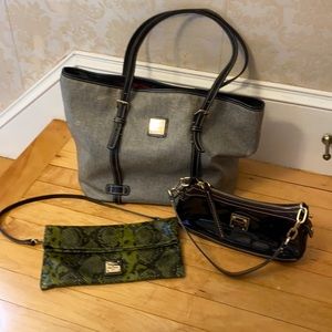 3 Dooney & Bourke Bags !!